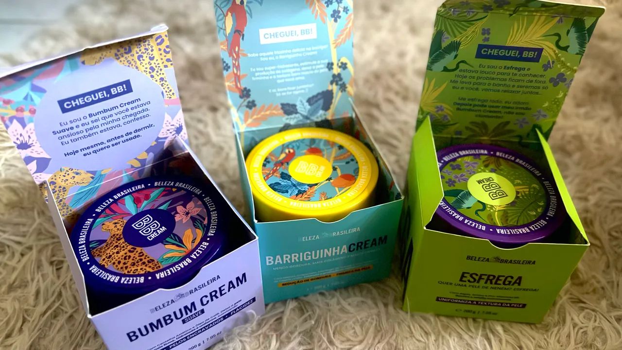 Kit beleza brasileira bumbum suave, barriguinha e esfrega - Foto 2