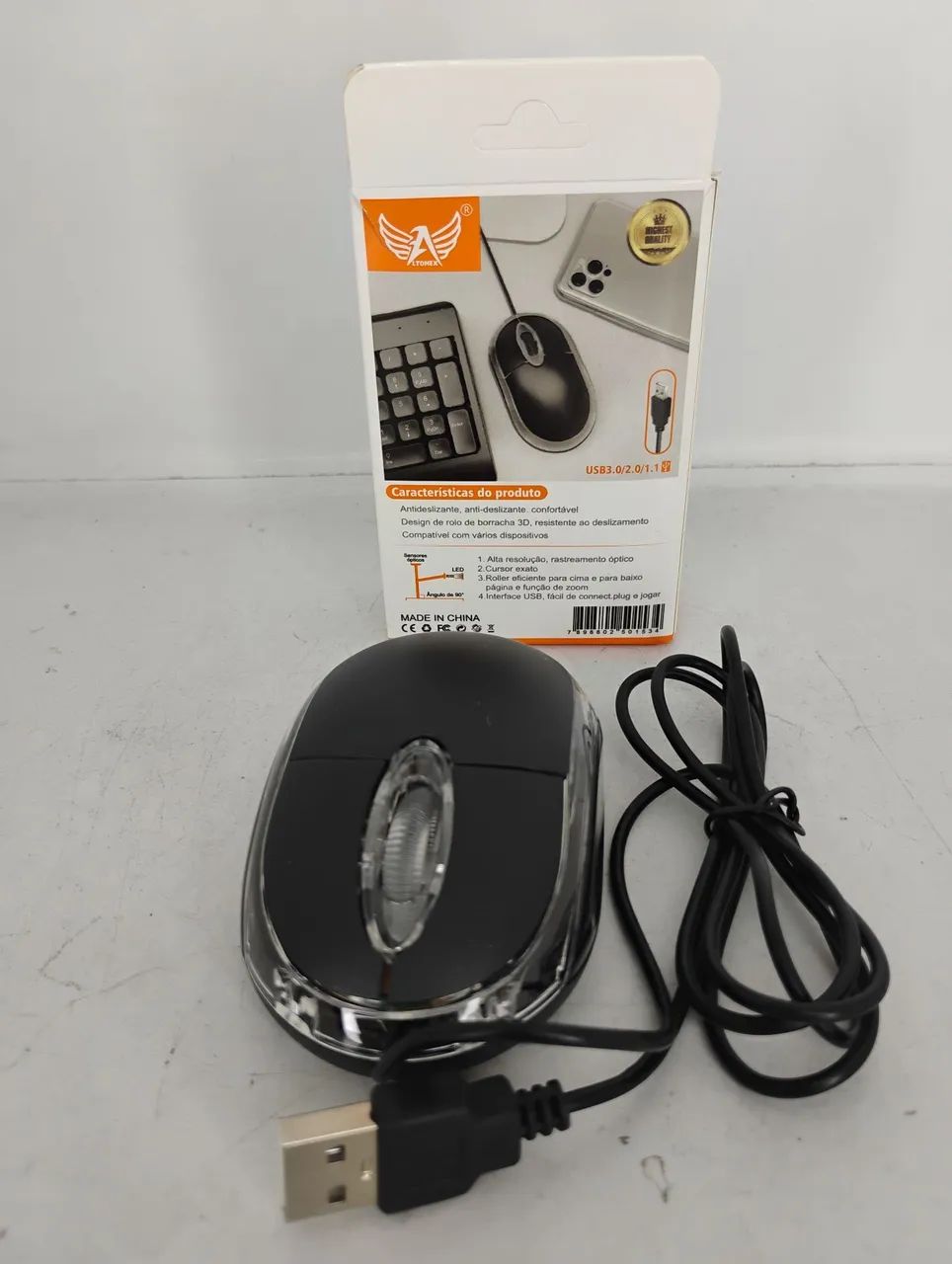Mouse com Fio Altomex  - Foto 2