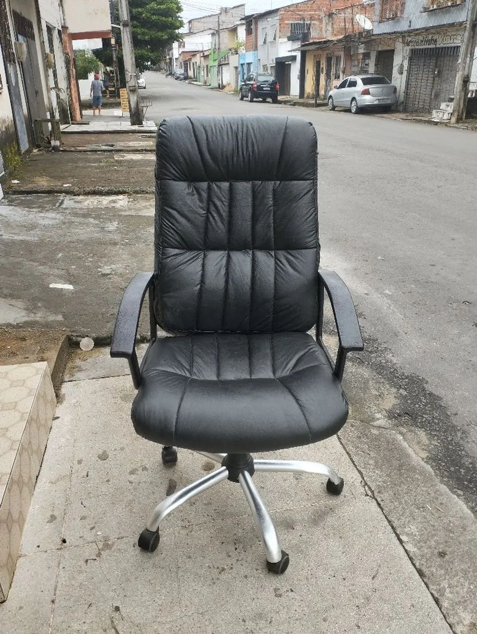 Executive-style office chair