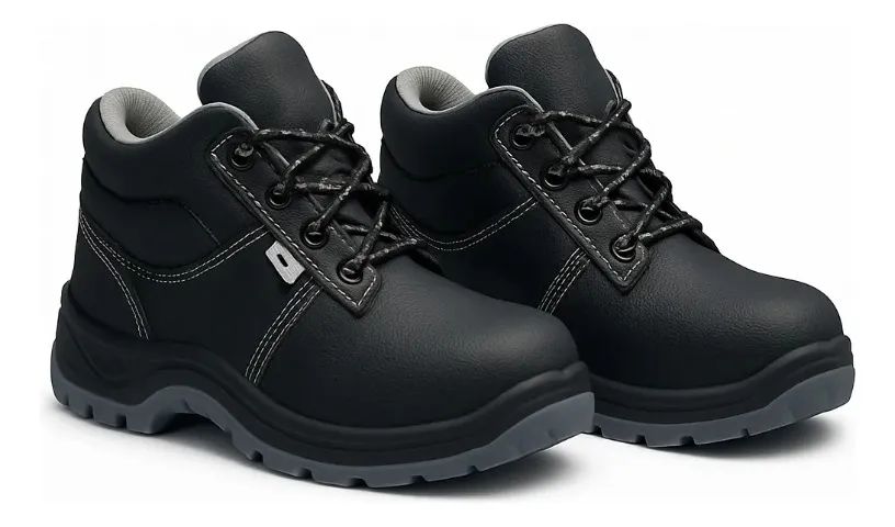 bota segurança bico aço tenis sapato botina bomvink original bom-7202 - Foto 2