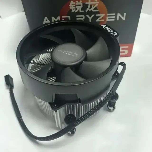 Air Cooler para Processador Amd Wraith Stealth para Ryzen 3, 4, 5 e 7