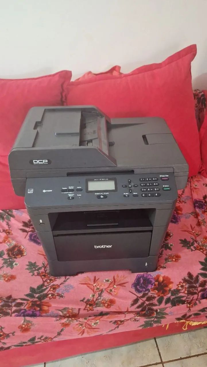 Impressora brother 8157 com transformador  - Foto 2