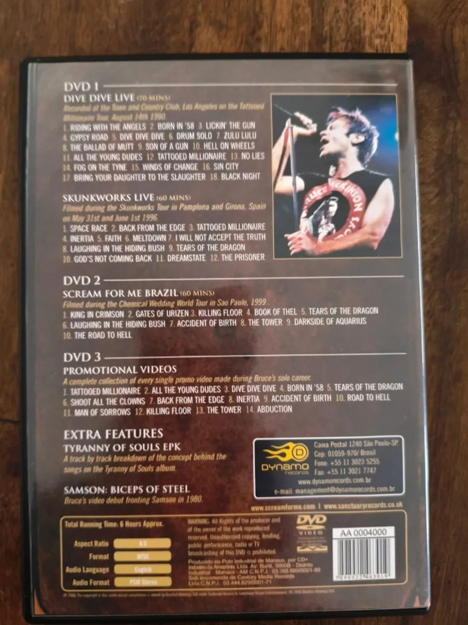 DVD Bruce Dickinson - Antholog - Foto 2