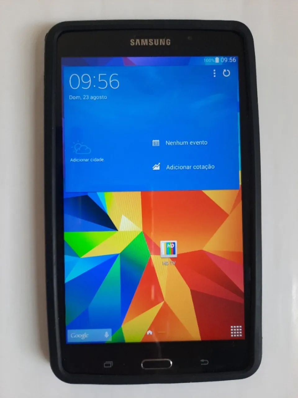 Tablet Samsung Tab 4 black com TV digital colecionador! - Foto 2