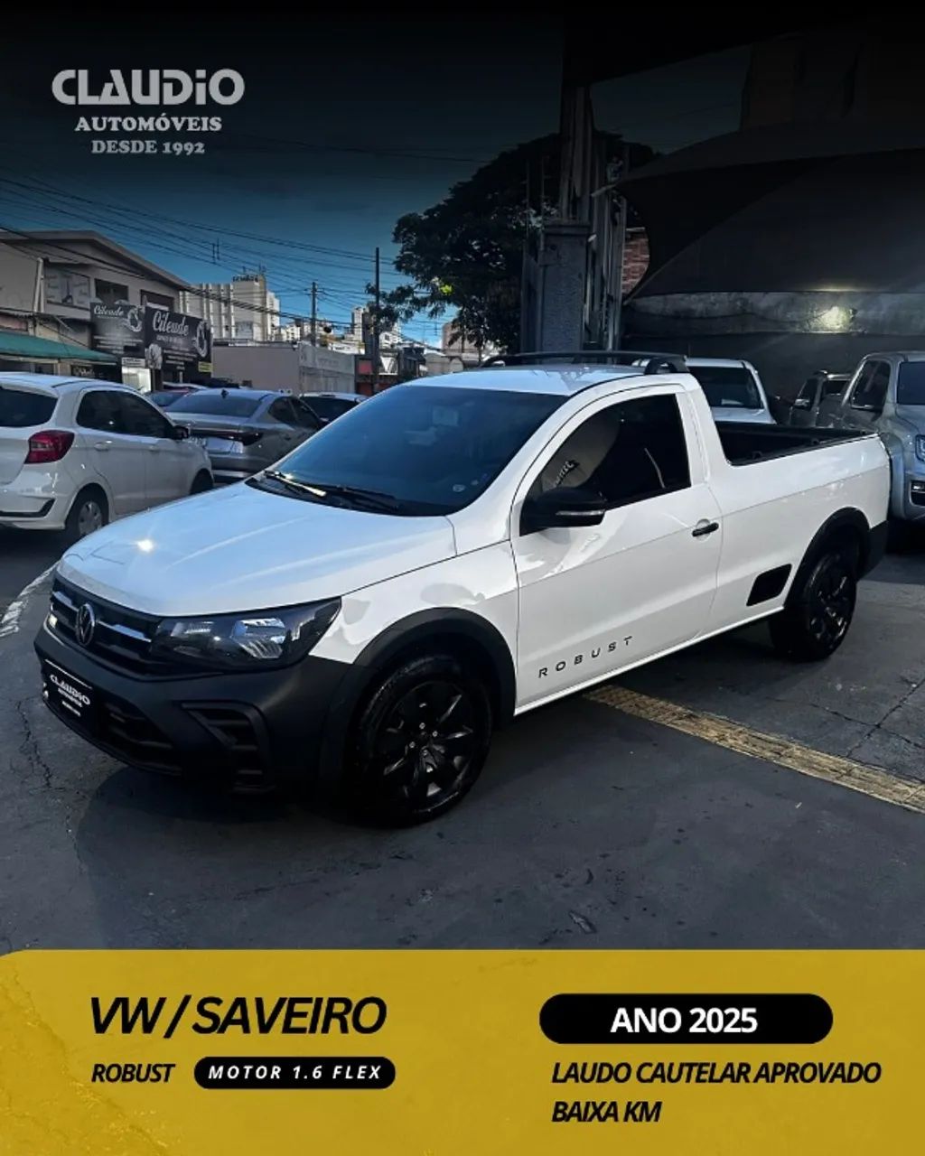 Volkswagen Saveiro ROBUST 1.6 TOTAL FLEX 16V 2025