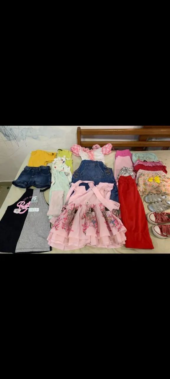 lote roupas menina 