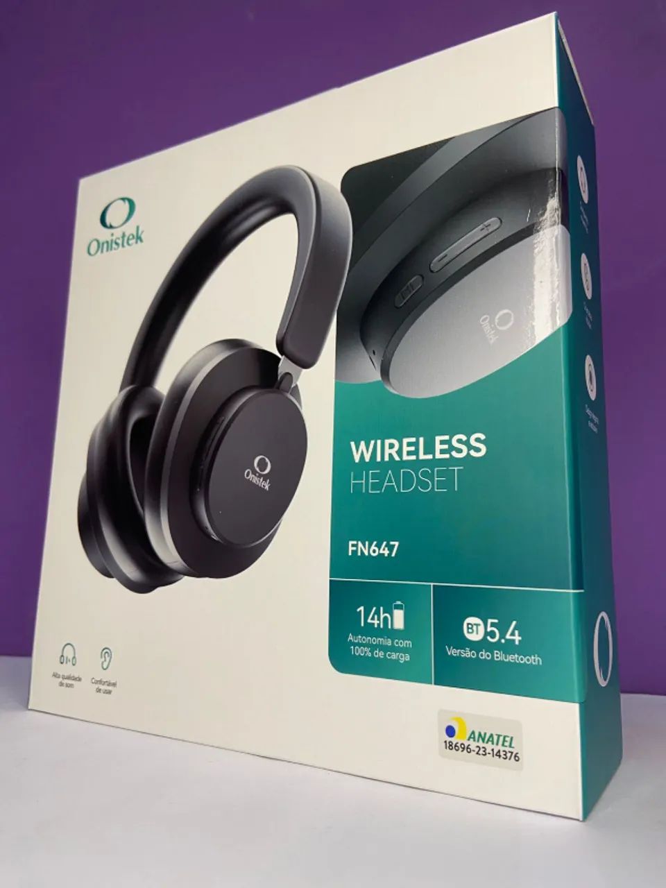 Fone de ouvido Headset Bluetooth FN647 Onistek an4