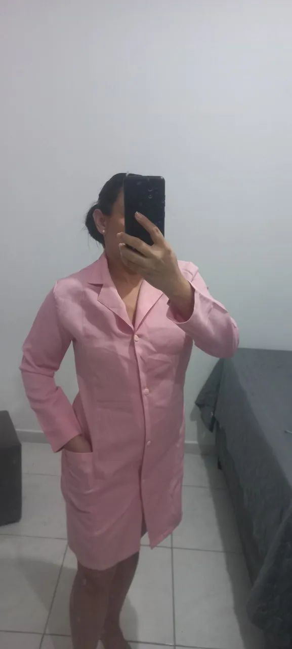 Jaleco rosa