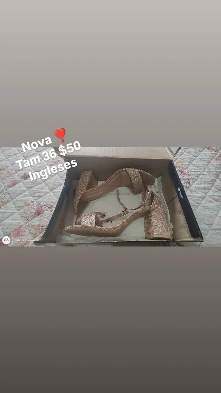 Sandália nova (?)