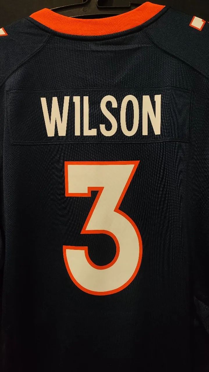 Camisa nfl Denver Broncos Russel Wilson #3  - Foto 3