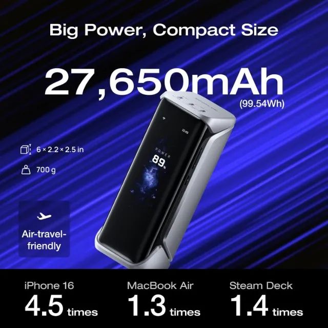Power Bank EcoFlow Rapix Pro X - Acessórios de Celular - Parque