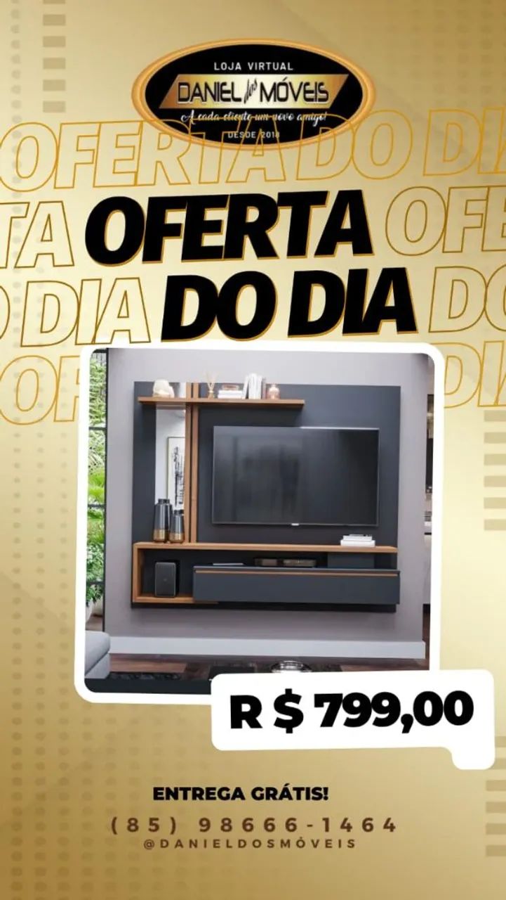Painel para TV Até 55 polegadas 