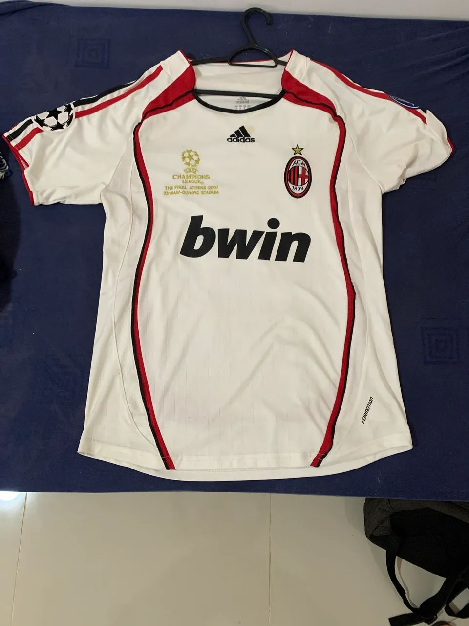 camisa milan retro 2007