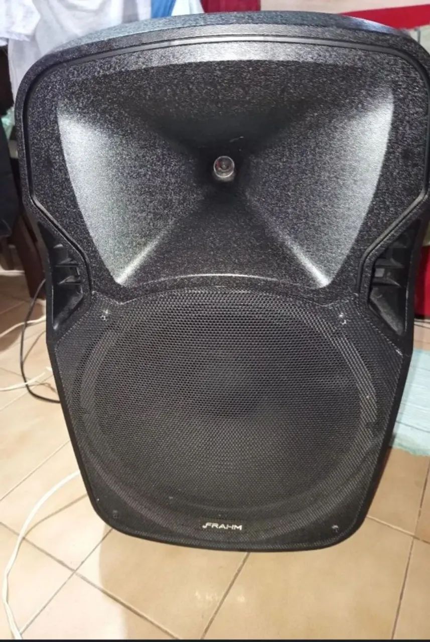 Caixa de Som Ativa FRAHM  15 Polegadas 600W