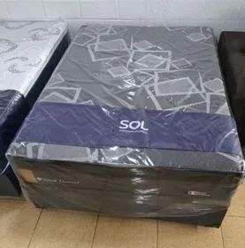 Conjunto Box de Casal 1,38x1,88x30cm - Oferta!!