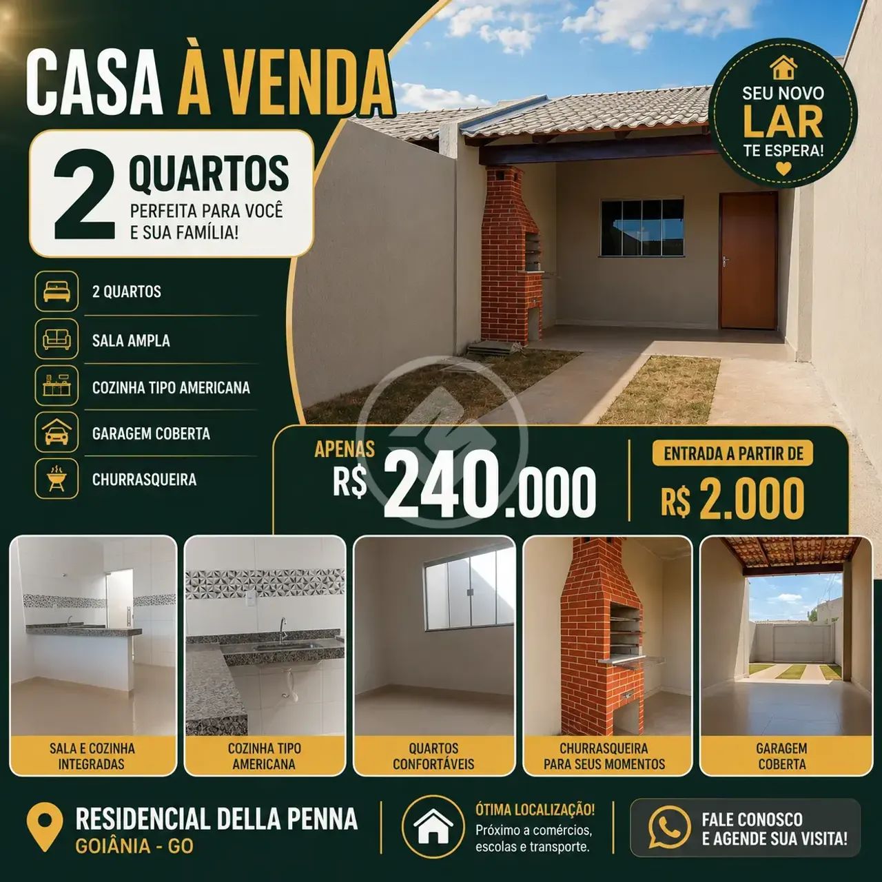 REALIZE O SONHO DA CASA PRÓPRIA! codigo: 356015 - Foto 3