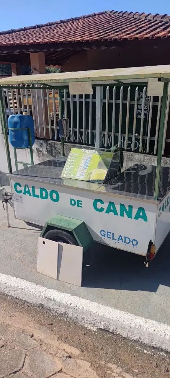 Trailer de lanche (vazio) e carrinho de caldo de cana  - Foto 3