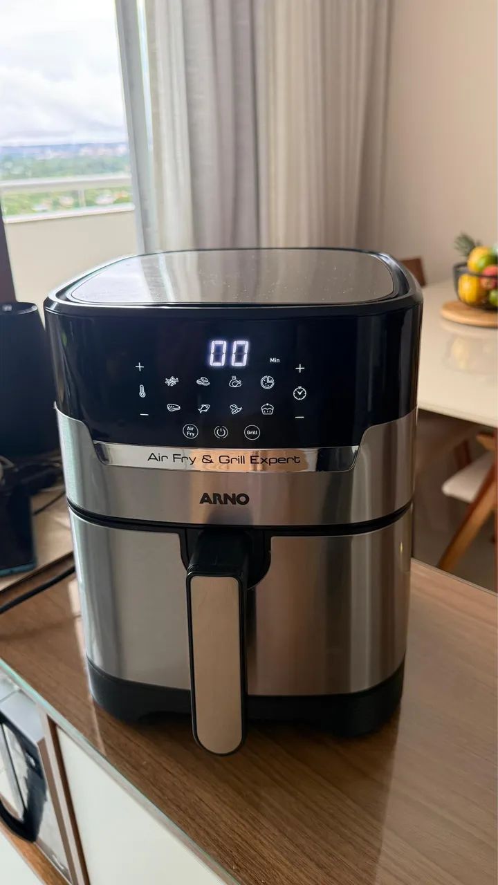 Airfryer Arno Air Fry & Grill Expert - Inox - Foto 4