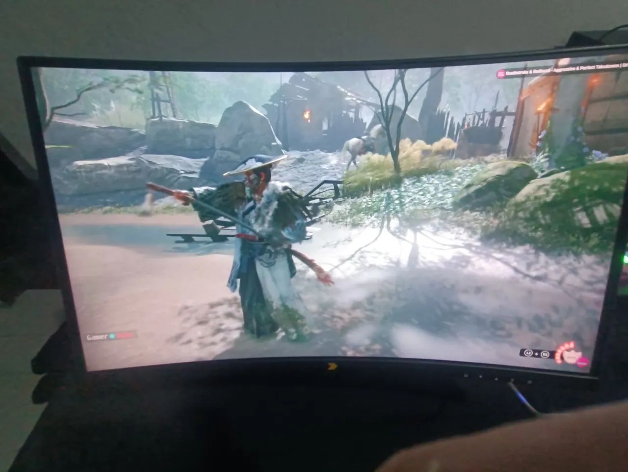 Monitor Kbm gamer 180hz 24polegadas