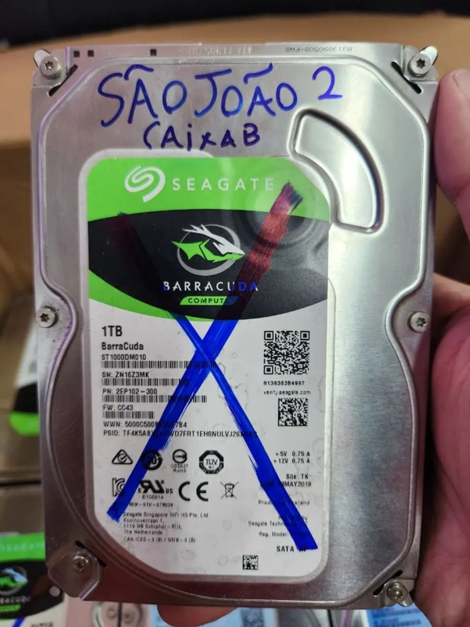 Lote de HD 1TB Seagate - Foto 2