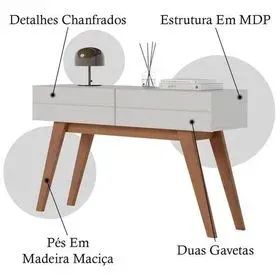 Aparador Noronha Para Sala 2 Gavetas  Entregamos DF e Entorno - Foto 4
