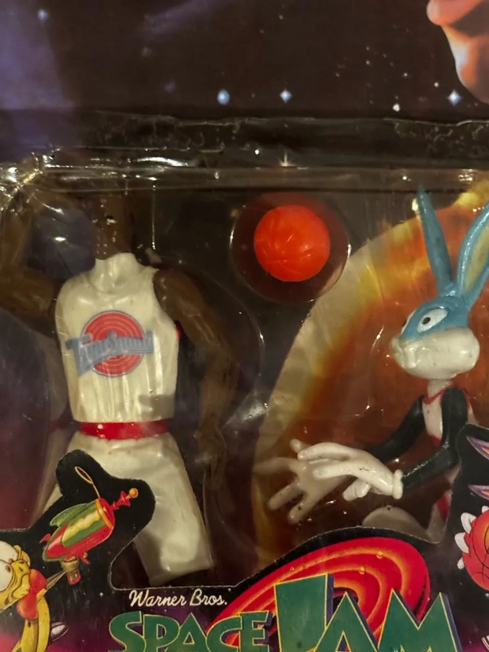 Boneco Space Jam 1996 Michael Jordan E Pernalonga Playmates Raro - Foto 2
