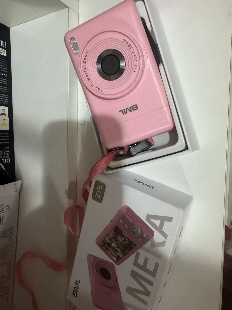 câmera digital rosa - Foto 2