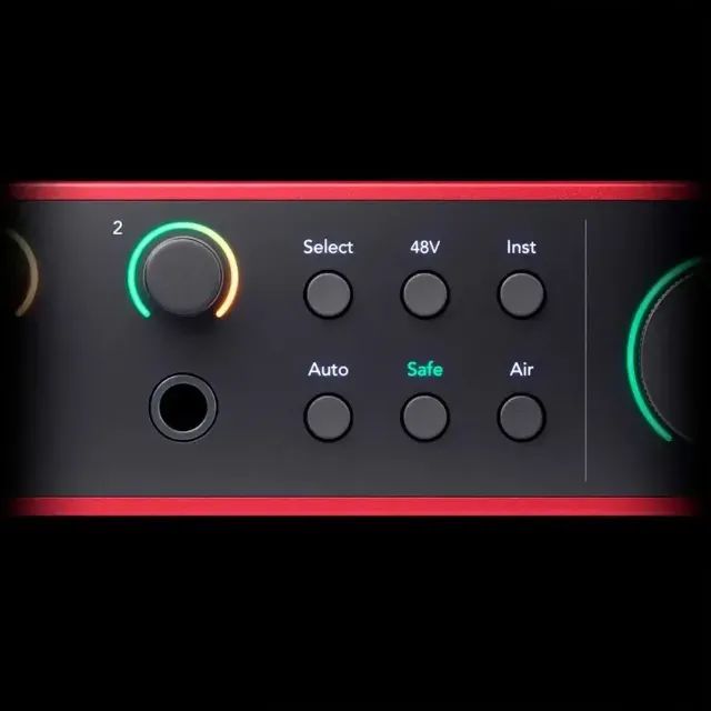 Interface De Áudio Focusrite Scarlett 2i2 4th Gen 4ª Geração - Foto 4