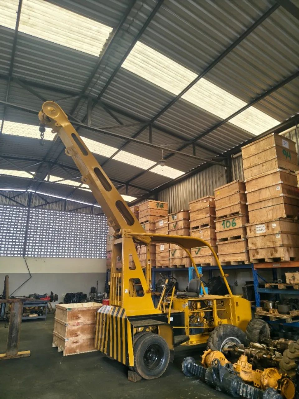 guindaste hyster k110