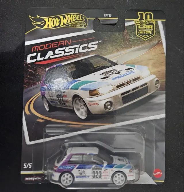 Hot Wheels Premium Mazda 323 Gtr - Car Culture - Modern Classics