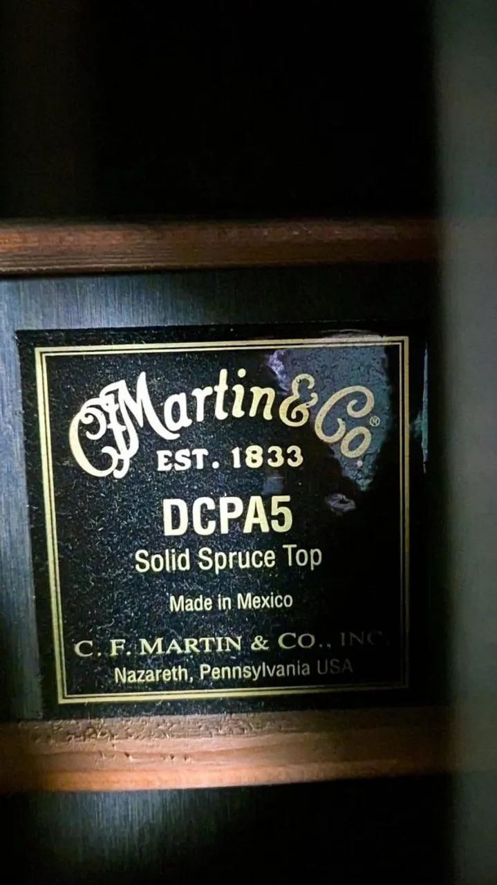 Violão Martin DCPA5  - Foto 5