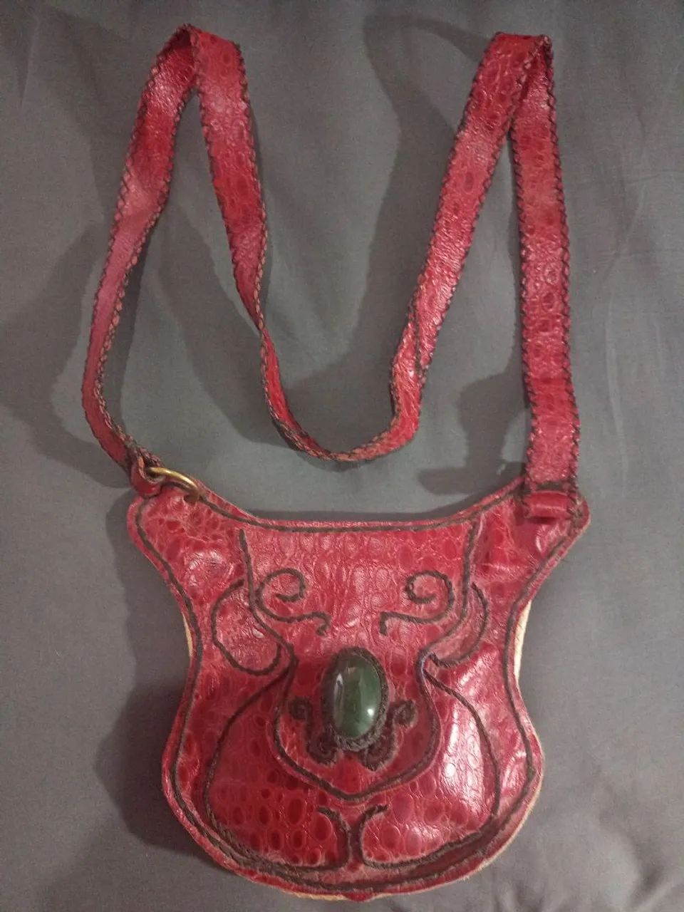 Bolsa e sandálias de couro  - Foto 5