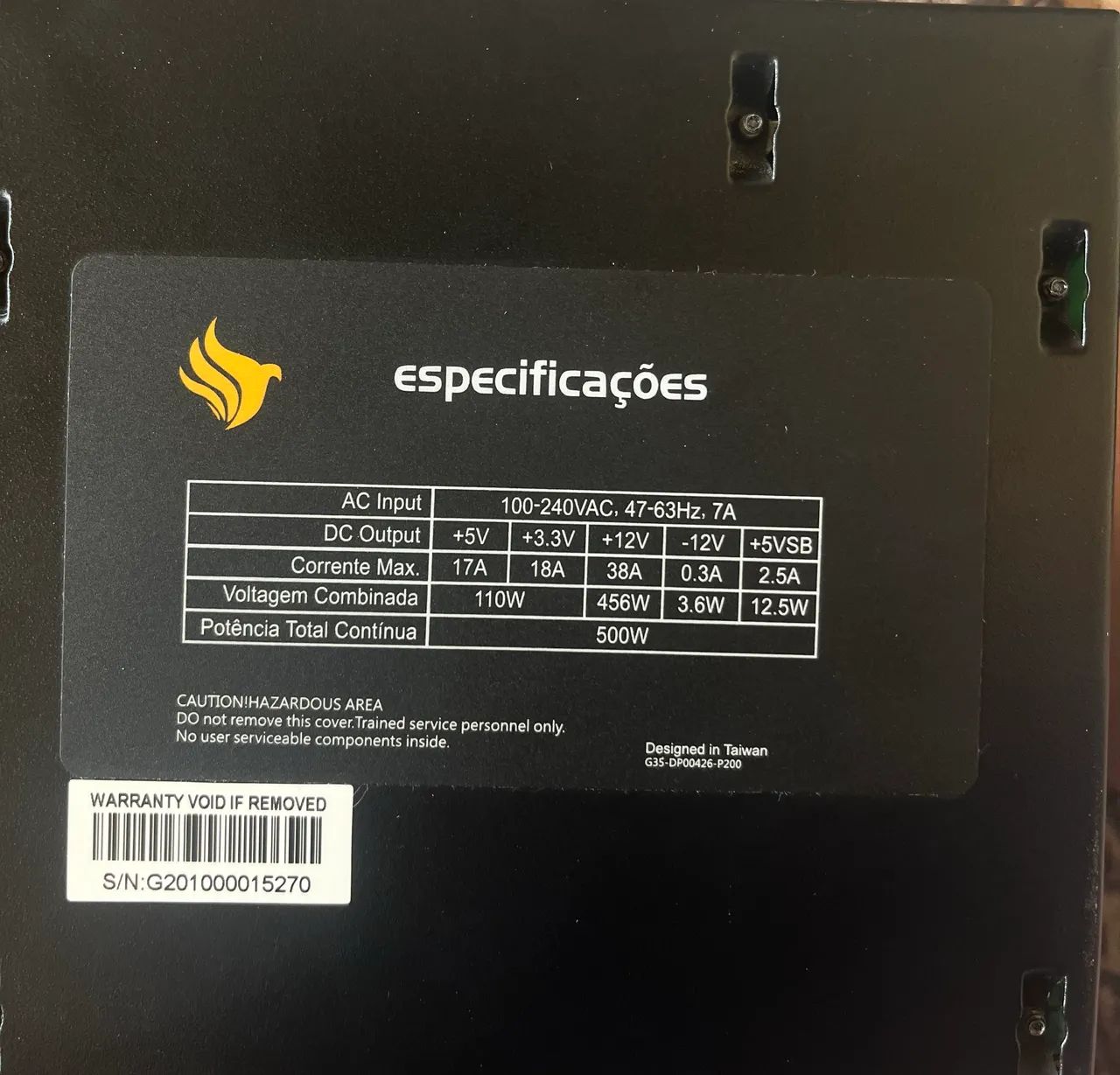 Fonte Nidus 500w