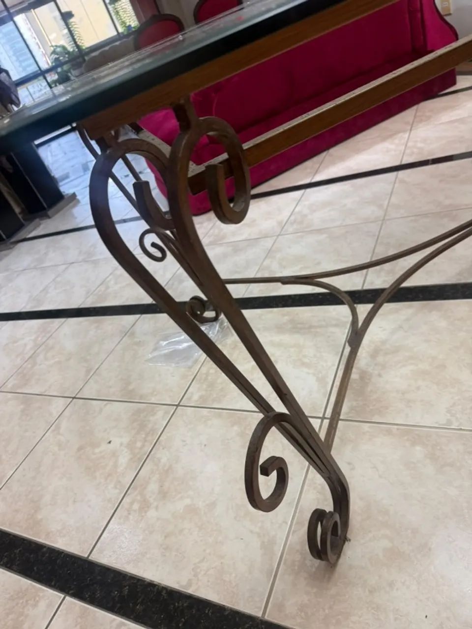 mesa de jantar vidro - Foto 3
