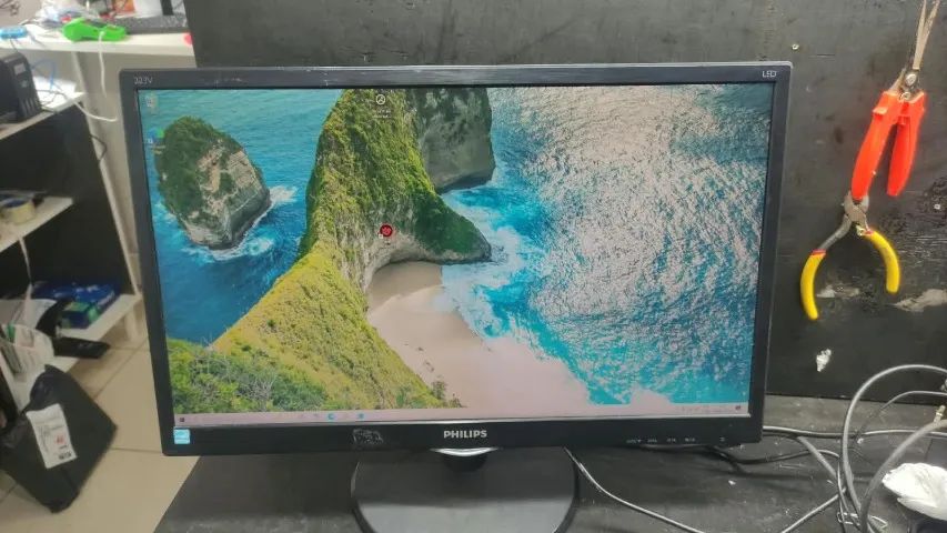 Monitor Philips 23? Led Funcionando Perfeitamente! (Usado) - Foto 2