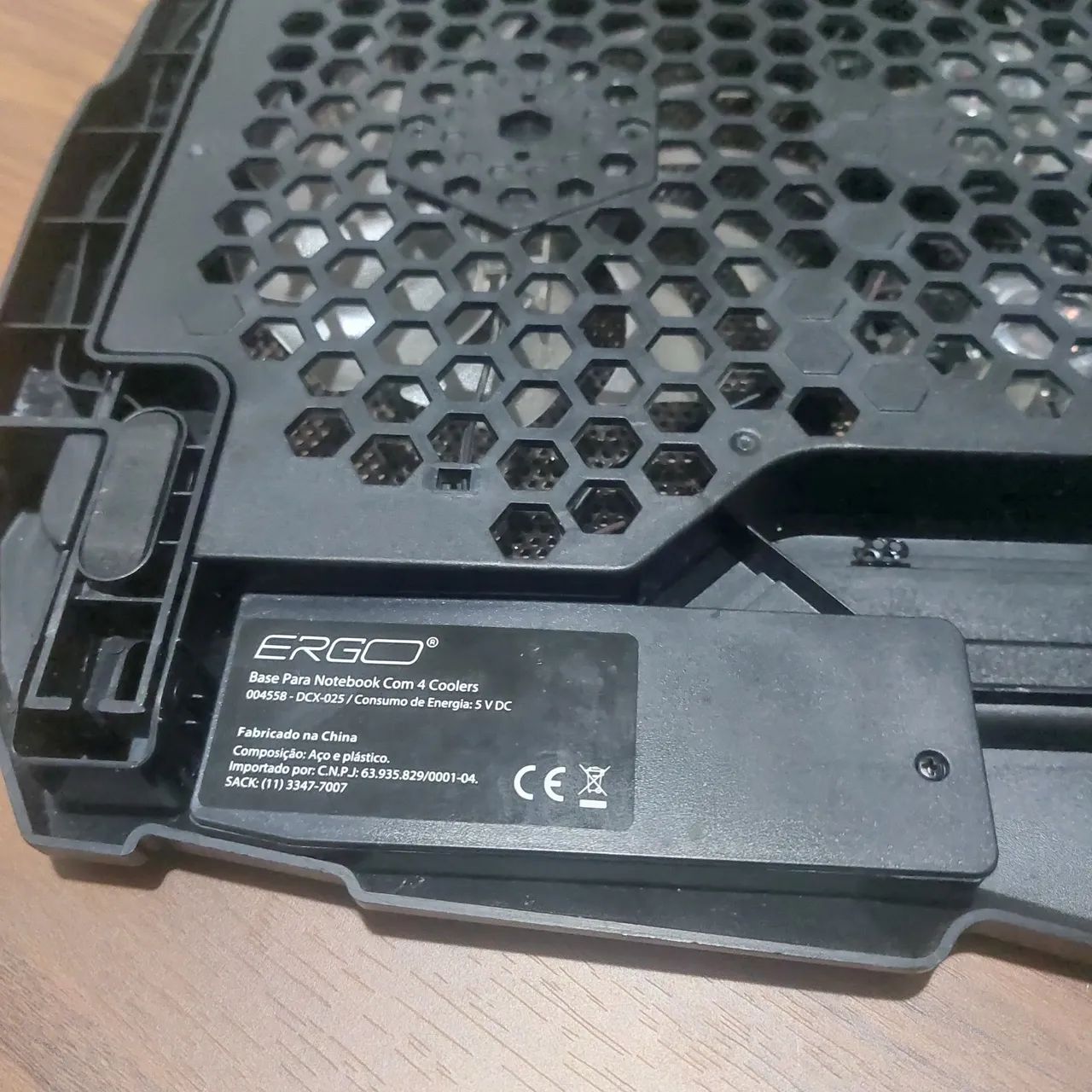 Base para Notebook com coolers e leds - Foto 5