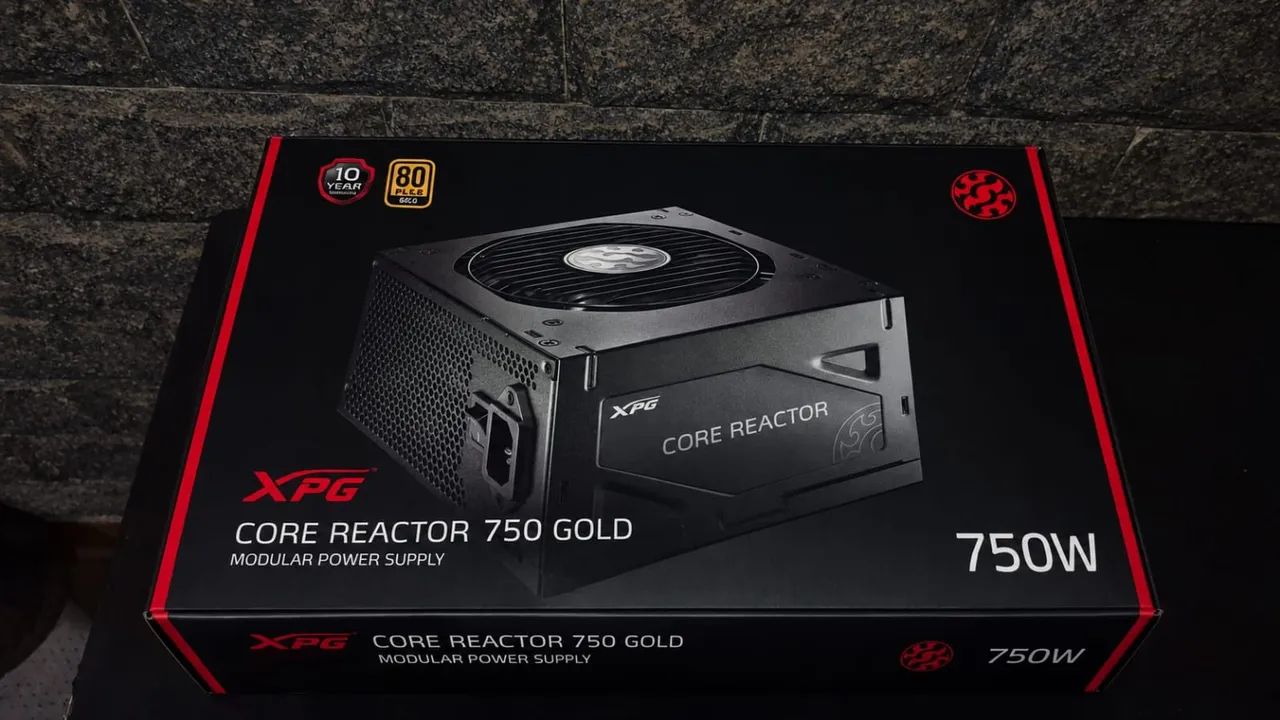 Fonte XPG Core Reactor 750w 80Plus Gold