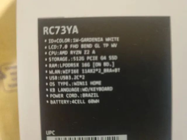 rubycell2箱 ROG Ally Z2 LACRADO 512GB + NF | NOVO - Consoles de Vídeo Game