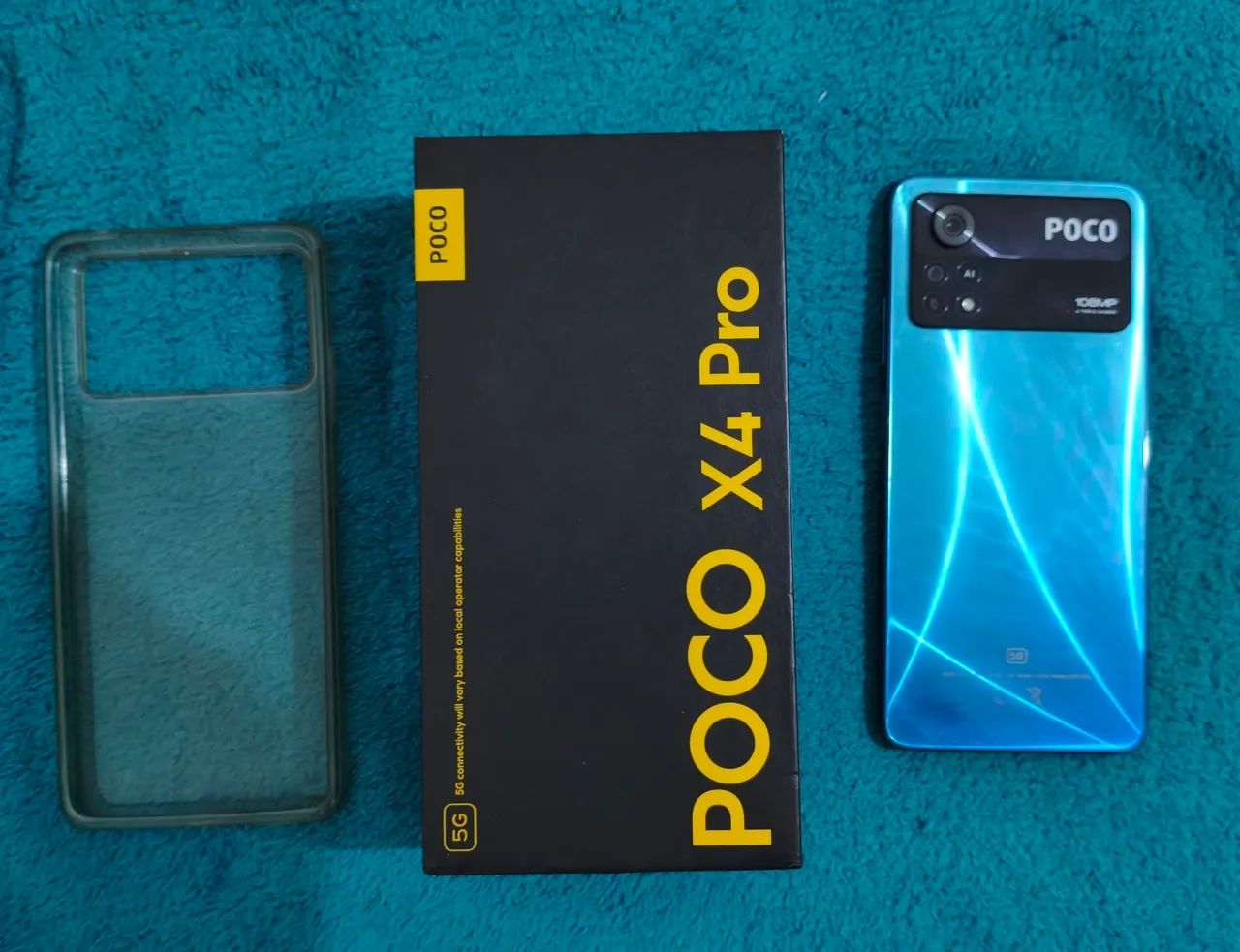 POCO X4 PRO 5G 256GB COM CAIXA E ACESSÓRIOS - Foto 2