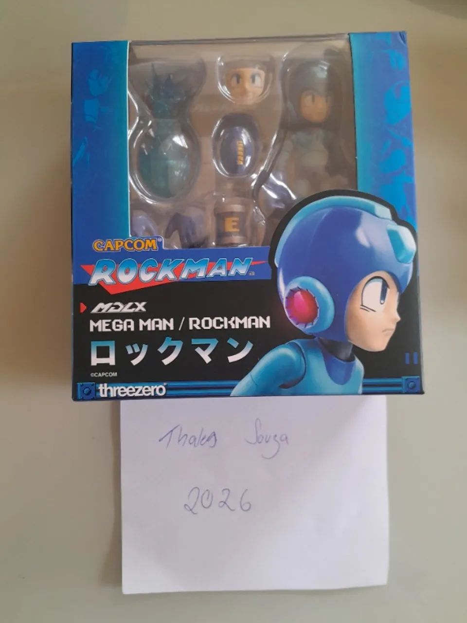 Threezero rockman megaman boneco - Foto 4