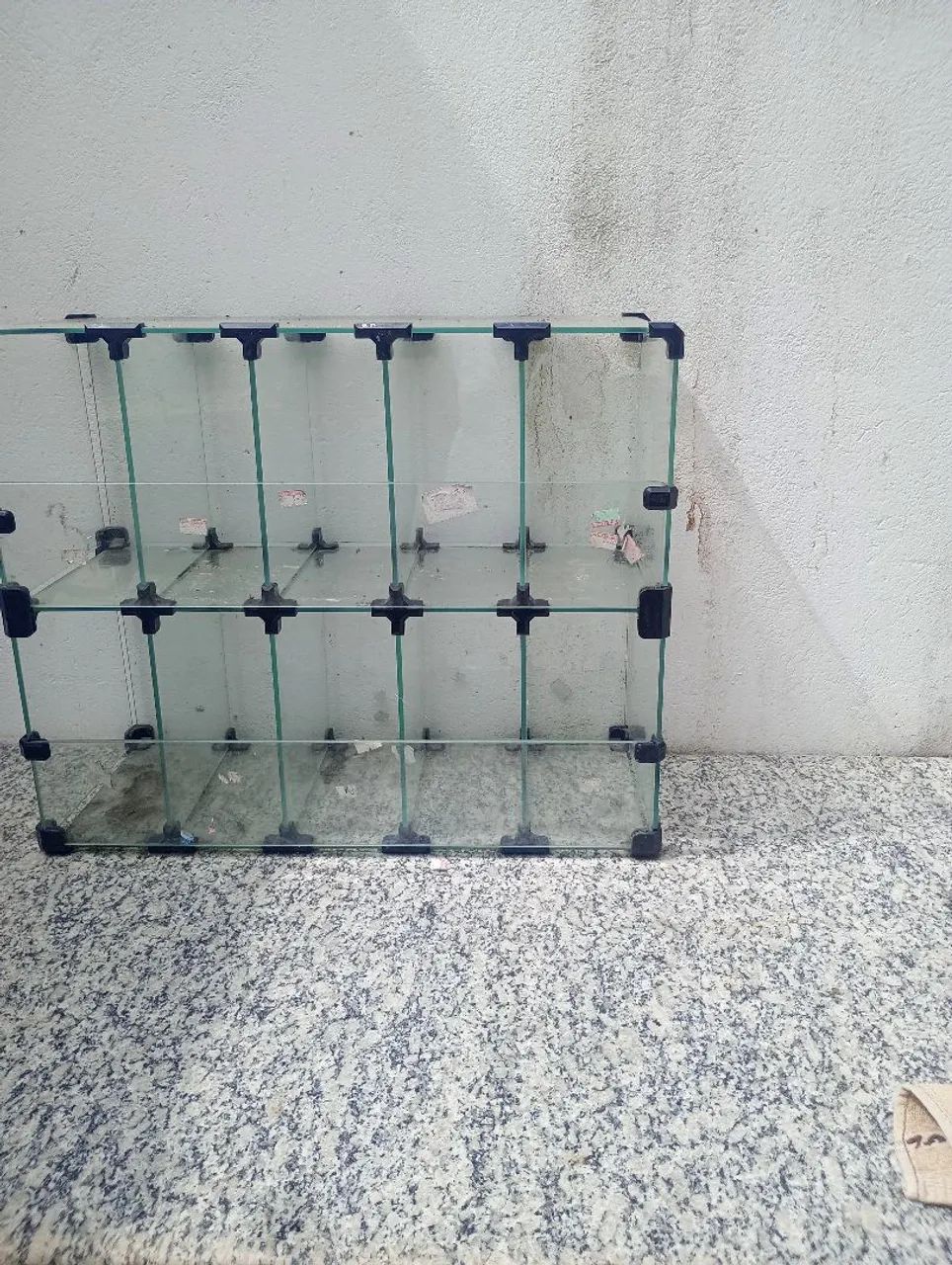 Baleiro Expositor em Vidro