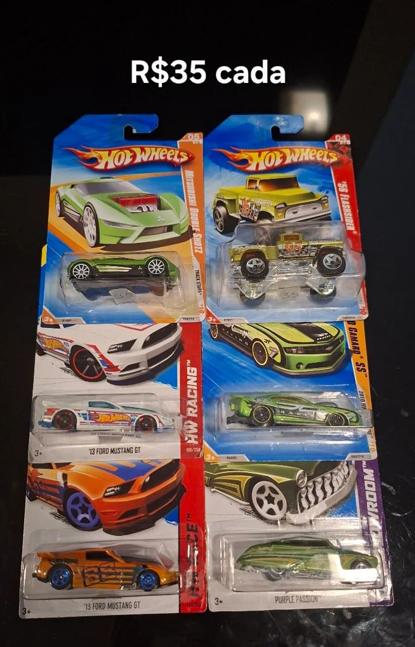 Coleção Hot wheels Antigos 2009 a 2013