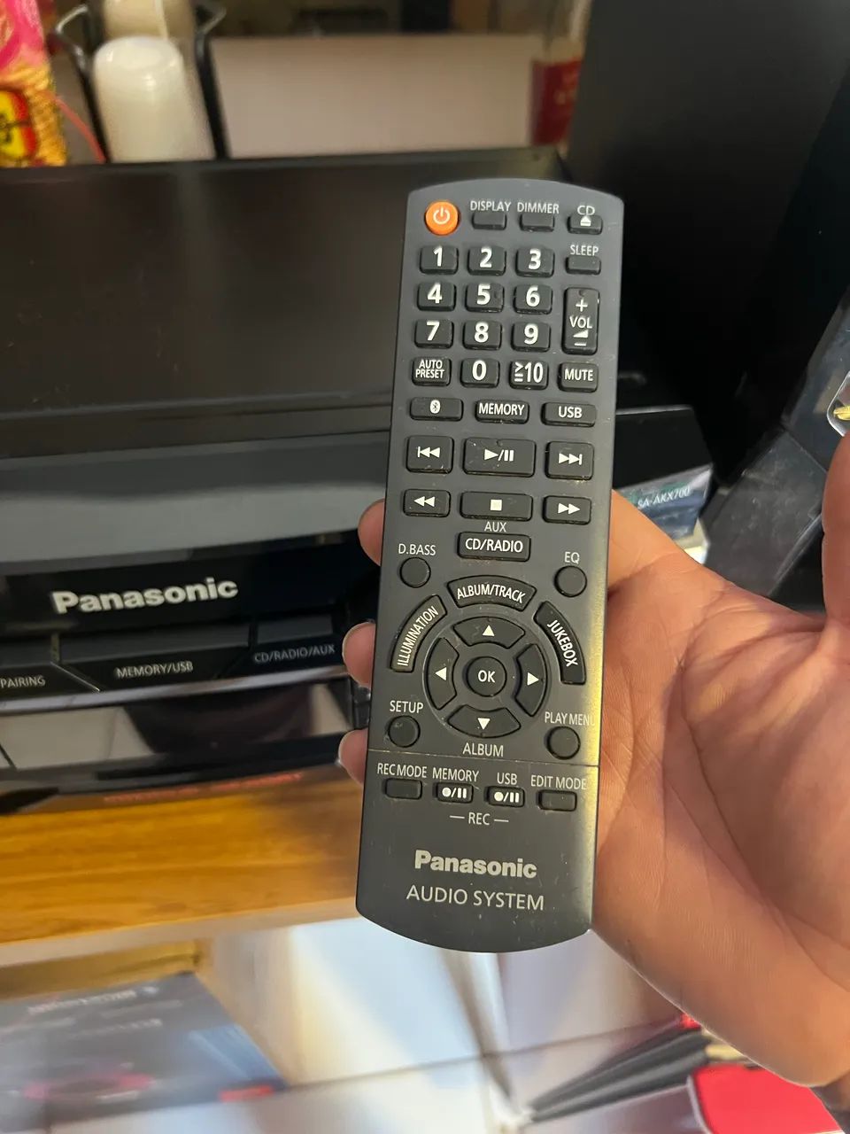 Mini System Panasonic 1800w vendo ou troco  - Foto 3
