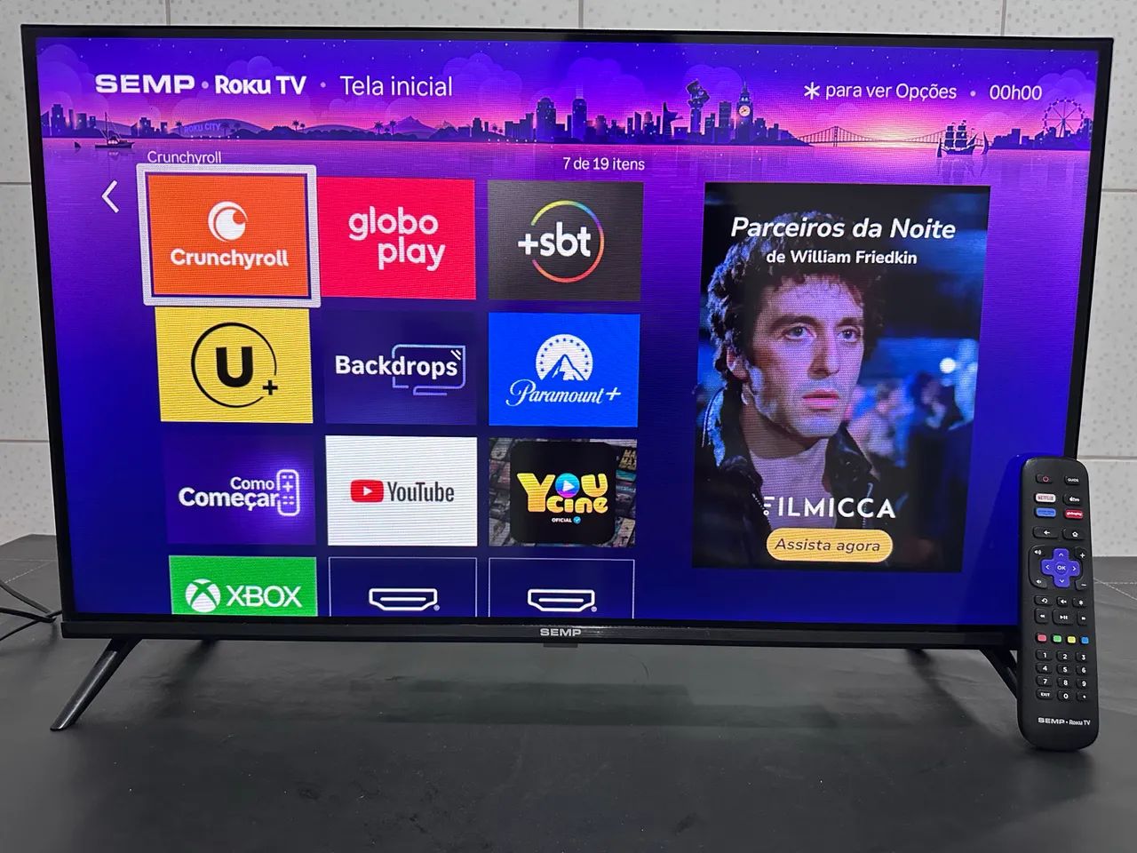 TV  semp  roku tv smart 32 nova 