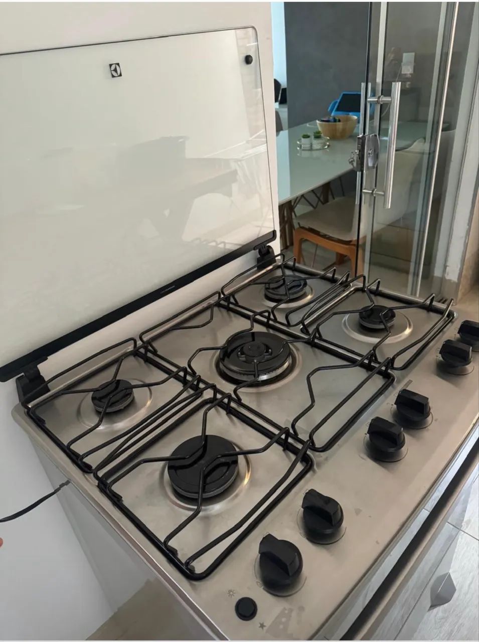 Fogão Electrolux Inox 5 bocas 