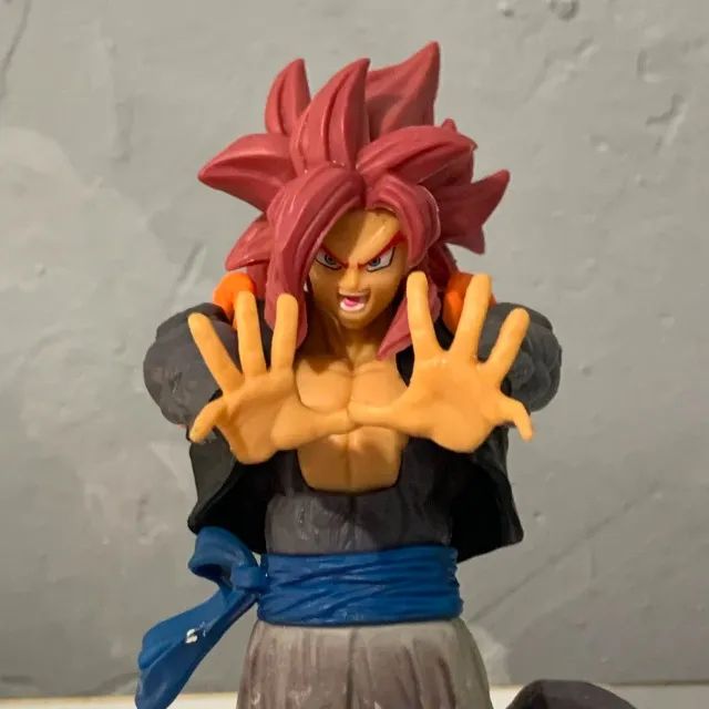 Action Figure Gogeta SSJ4 Dragon Ball GT - 17cm Com Base