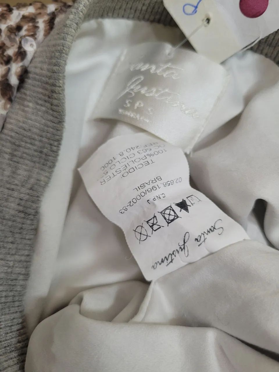 Blusa de moletom com lantejoulas  - Foto 3