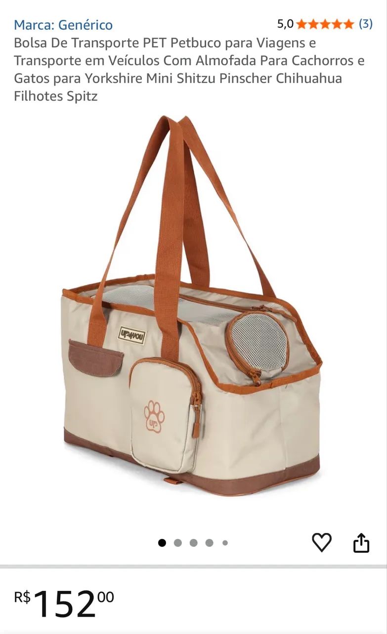 Bolsa para Transporte de Pet - Foto 2
