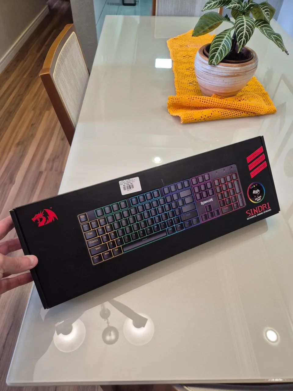 Teclado RedDragon Sindri Completo!!!  - Foto 2
