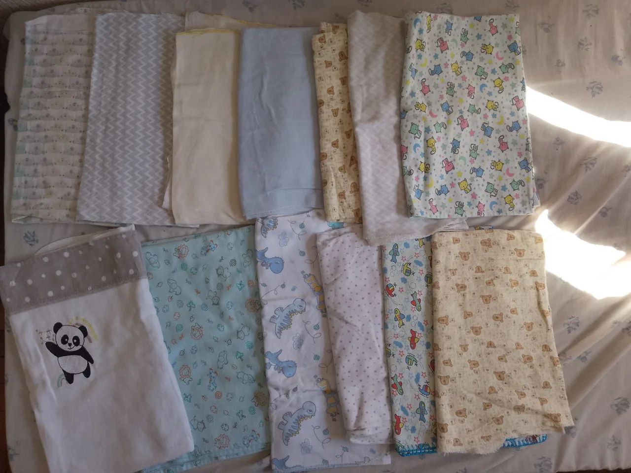 Lote cueiros pra bebe 